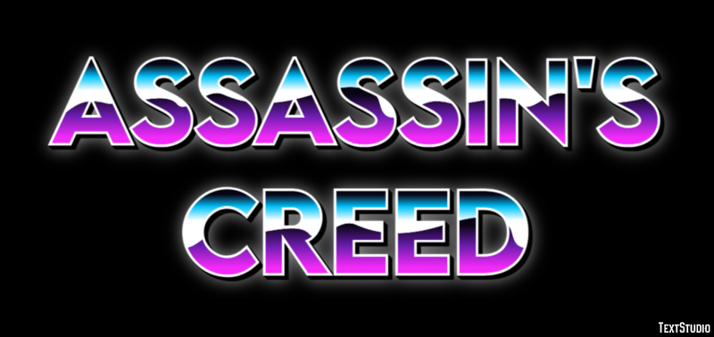 Assassin's Creed Efeito de texto