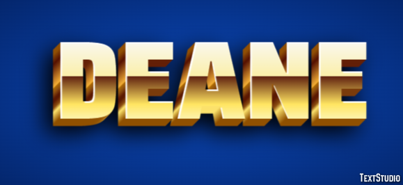 Deane Text Effect