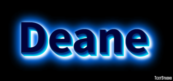 Deane Text Effect