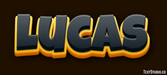 Lucas Efecto de Texto