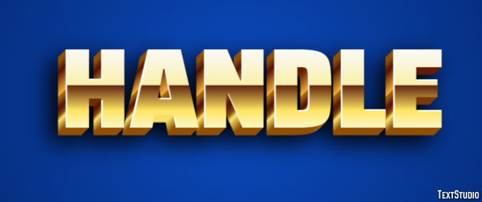 Handle Text Effect