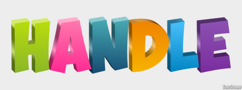 Handle テキスト効果