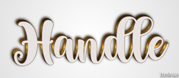 Handle Text Effect