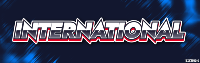 International テキスト効果