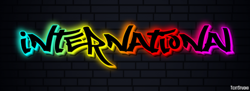International Text Effect