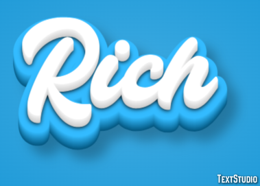 Rich Efeito de texto