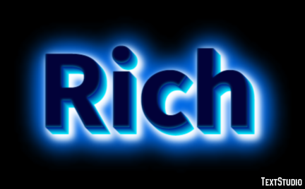 Rich Efecto de Texto