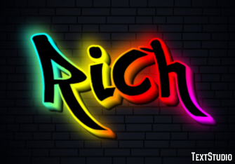 Rich Efeito de texto