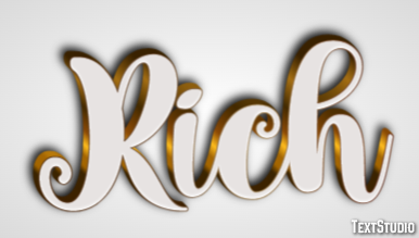 Rich Efeito de texto
