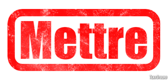 Mettre Effet de texte