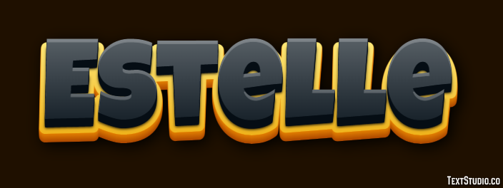 Estelle Efekt tekstowy