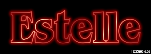 Estelle Tekst Effect