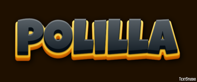 Polilla Texteffekt