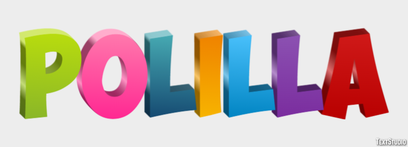 Polilla Efecto de texto