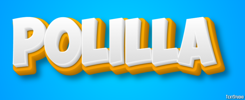 Polilla Texteffekt