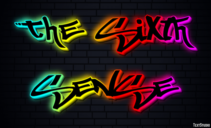 The Sixth Sense Text Effect