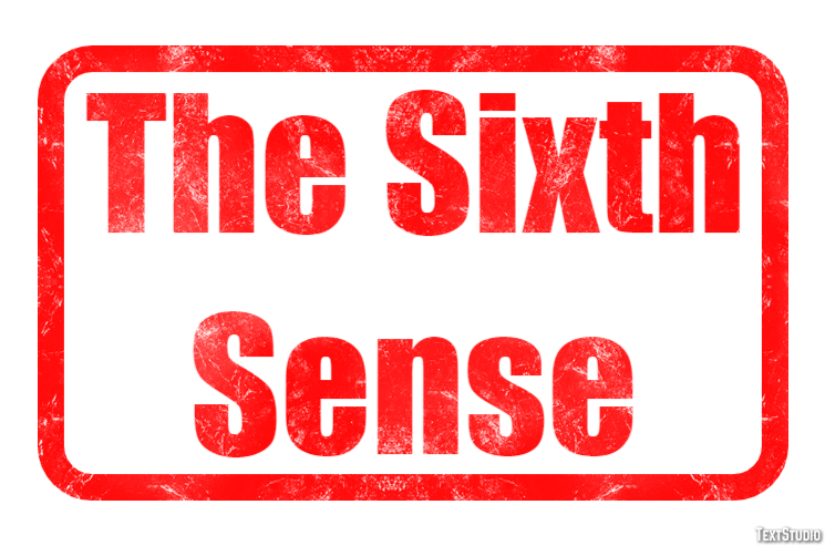 The Sixth Sense Effet de Texte