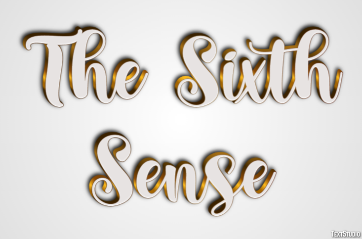The Sixth Sense テキスト効果