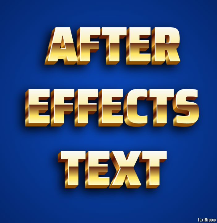 After Effects Text テキスト効果