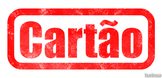 Cartão Effet de texte
