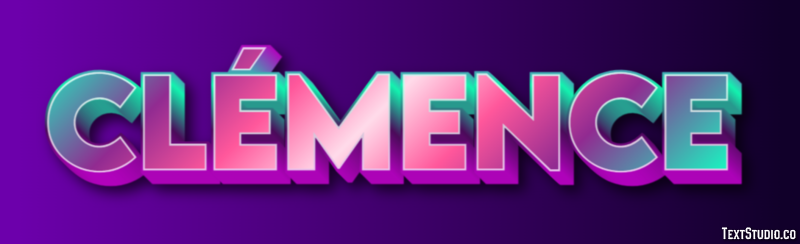 Clémence Text Effect