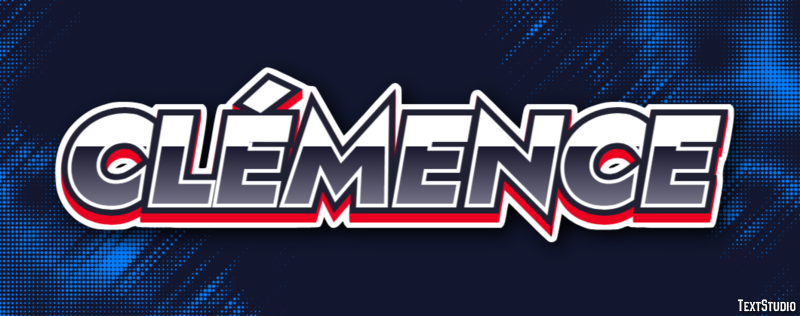 Clémence Text effect