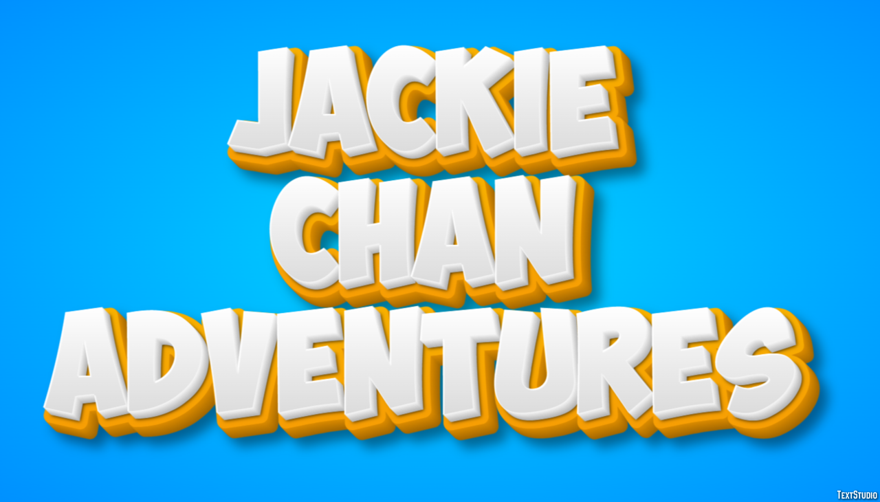 Jackie Chan Adventures テキスト効果