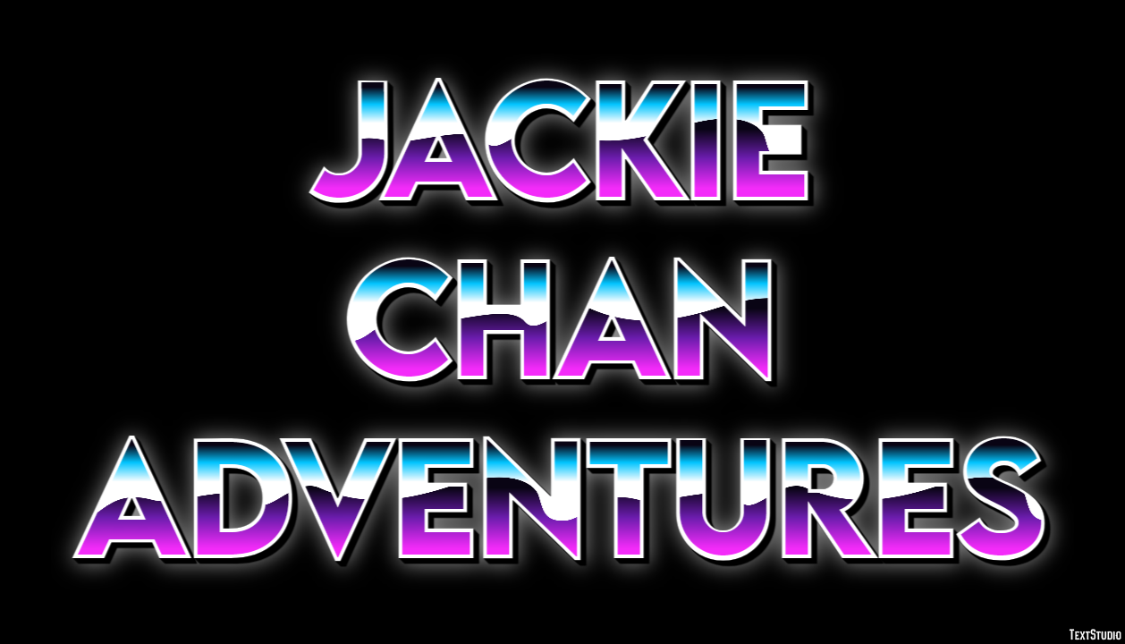 Jackie Chan Adventures Efecto de Texto