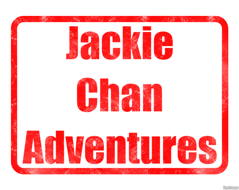 Jackie Chan Adventures Efecto de Texto