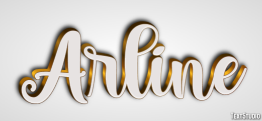 Arline Text effect