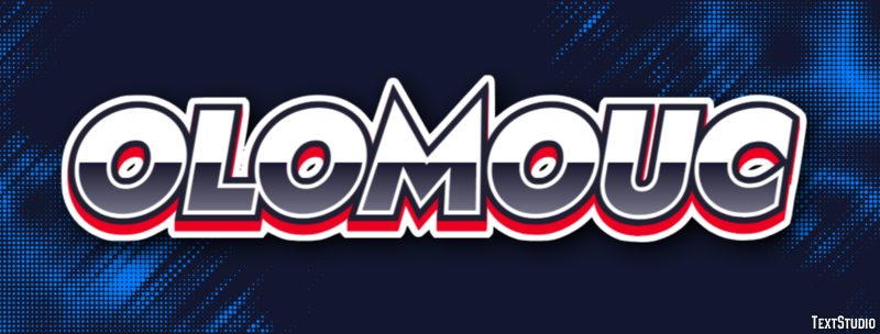 Olomouc Efecto de Texto