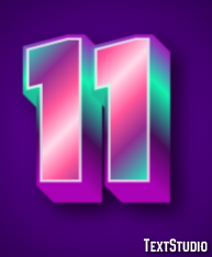 11 テキスト効果