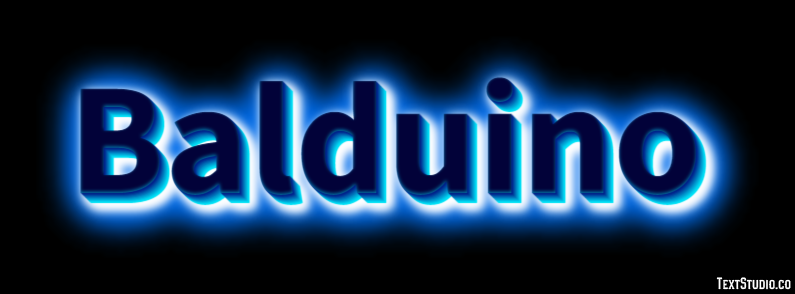 Balduino Efecto de texto