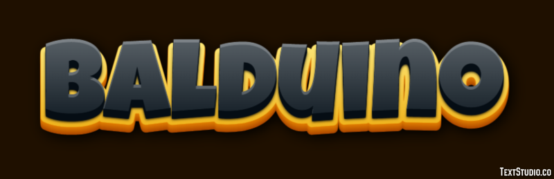 Balduino Efecto de Texto