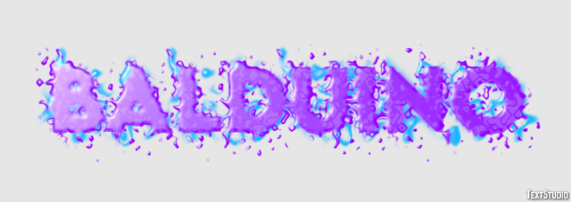 Balduino Efecto de Texto