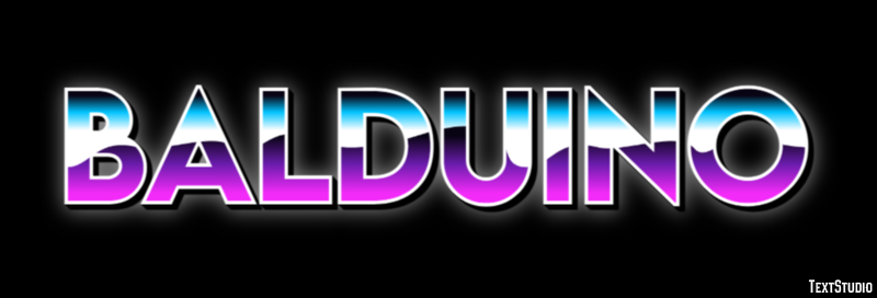 Balduino Efecto de texto