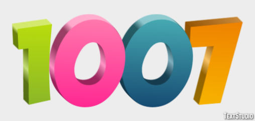 1007 テキスト効果