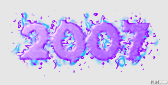 2007 Text Effect