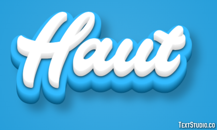 Haut Effet de Texte