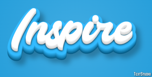 Inspire Tekst Effect