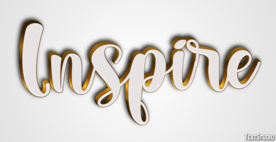 Inspire Text Effect
