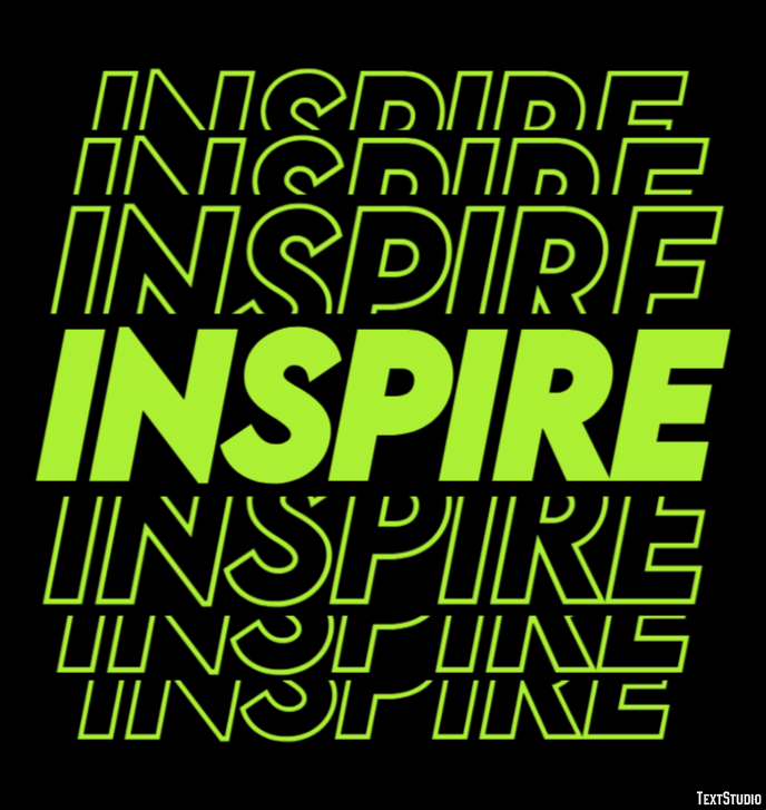Inspire Tekst Effect