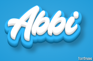 Abbi Text effect