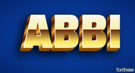 Abbi Text effect