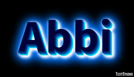 Abbi Text Effect