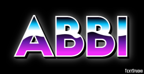 Abbi Text effect