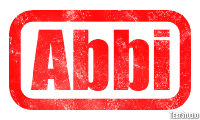 Abbi Text effect