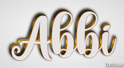 Abbi Text effect