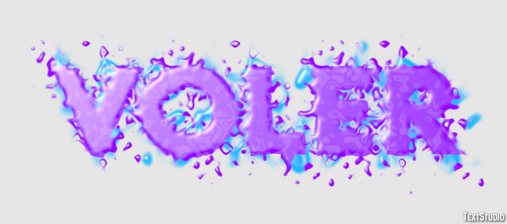 Voler Effet de Texte