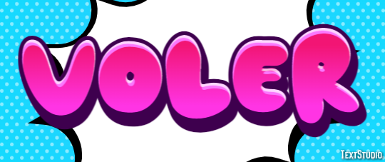 Voler Effet de texte